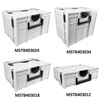 40x30x34cm Large Storage Box Waterproof Dustproof Stackable Tool Case System ABS Plastic Tool Box Systainer Case with Handles