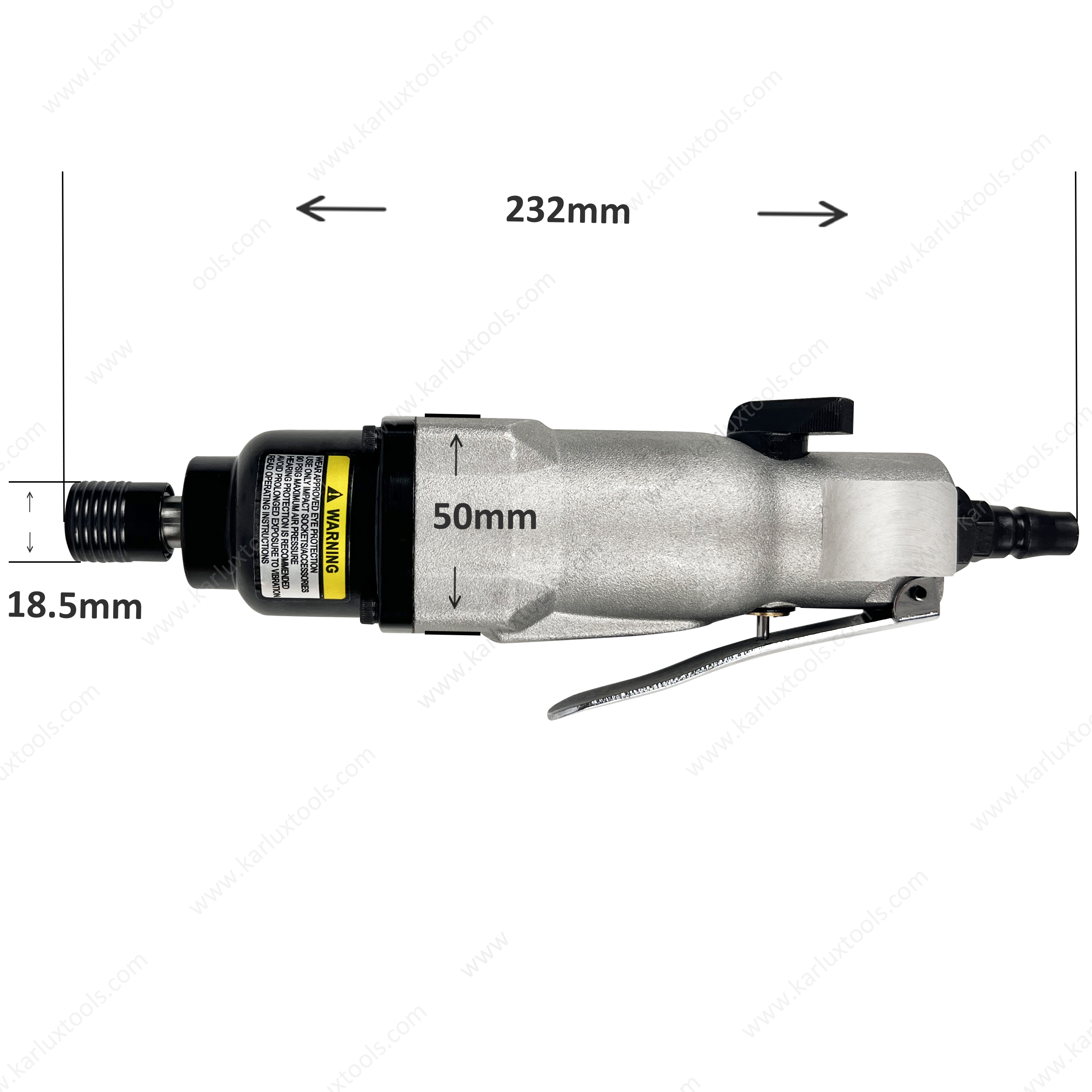 9000Rpm 8H Wind Batch Straight Shank Screwdriver Industrial Air Batch Assembly Tool Pneumatic Air Screwdriver