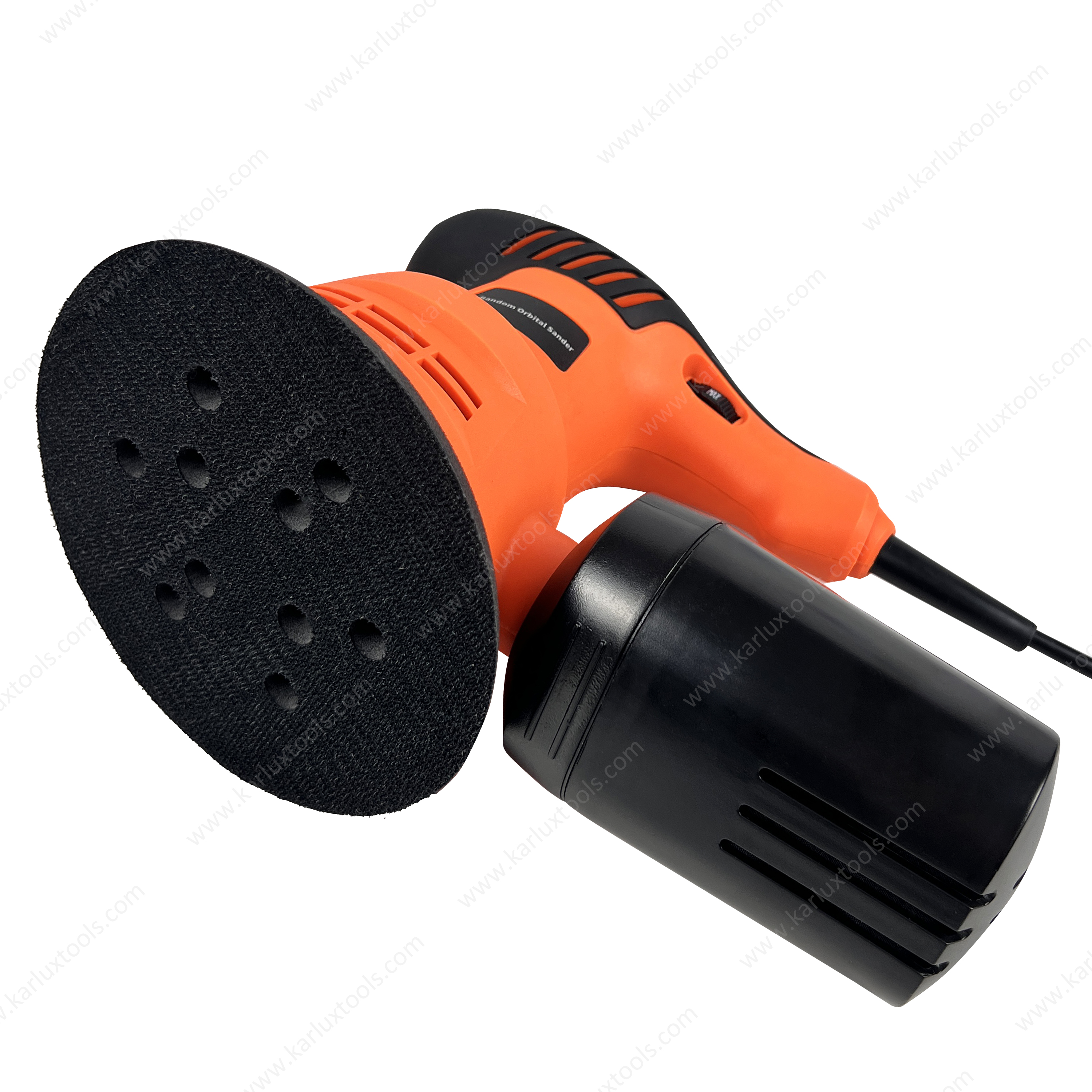 6Inch 150Mm Orbit 3mm 5000-12000RPM Variable Speed Self-vacuum with Dust Bag Sander Power Tools Electric Random Orbital Sander