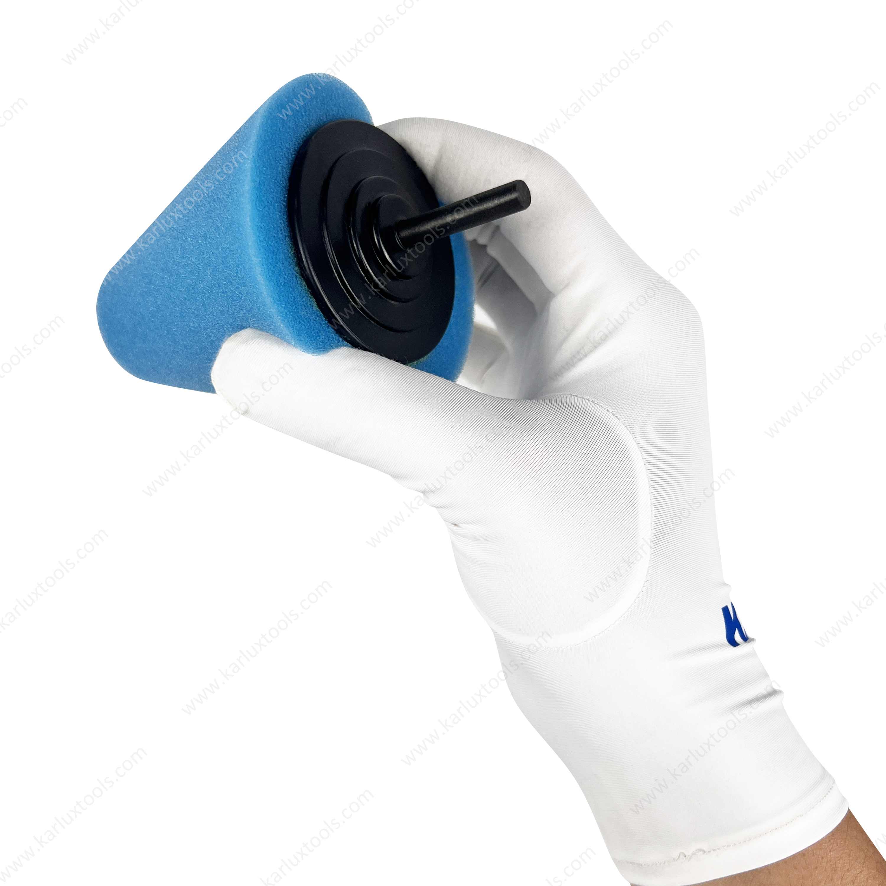 Car Polishing Kit Cone Set Sponge Pads Polishing Wheel Polisher Buffer Waxing Hub Cleaning Tool Electric Sponge Cone
