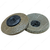 94mm Brown Coarse Nylon Fiber Polishing Wheel Grinder Sanding Disc Scouring Pad Buffing Sanding Wheel for Angle Grinder