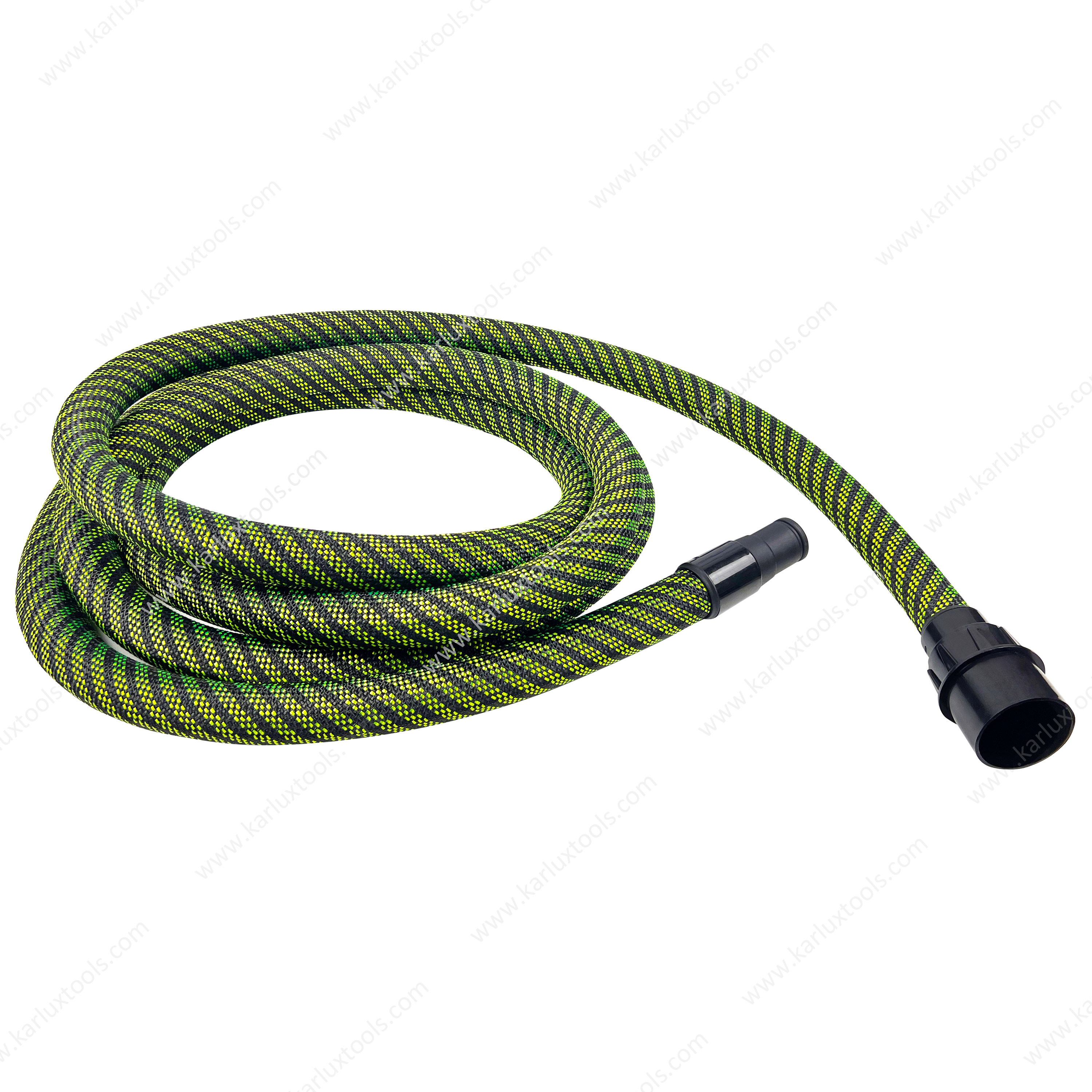 5M Diameter 56mm Green Dust Collecting Tube Anti-Static Vacuum Cleaner Tube Suction Pipe Dry Grinding Dust Suction Hose