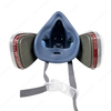 Half Face Gas Mask Facepiece Spray Painting Respirator Safety Suit Quick Latch Respirator With Replaceable Filters