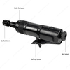 24000Rpm High Speed 1/4" Collet Pneumatic Hand Tools Manufacturer Straight Air Die Grinder