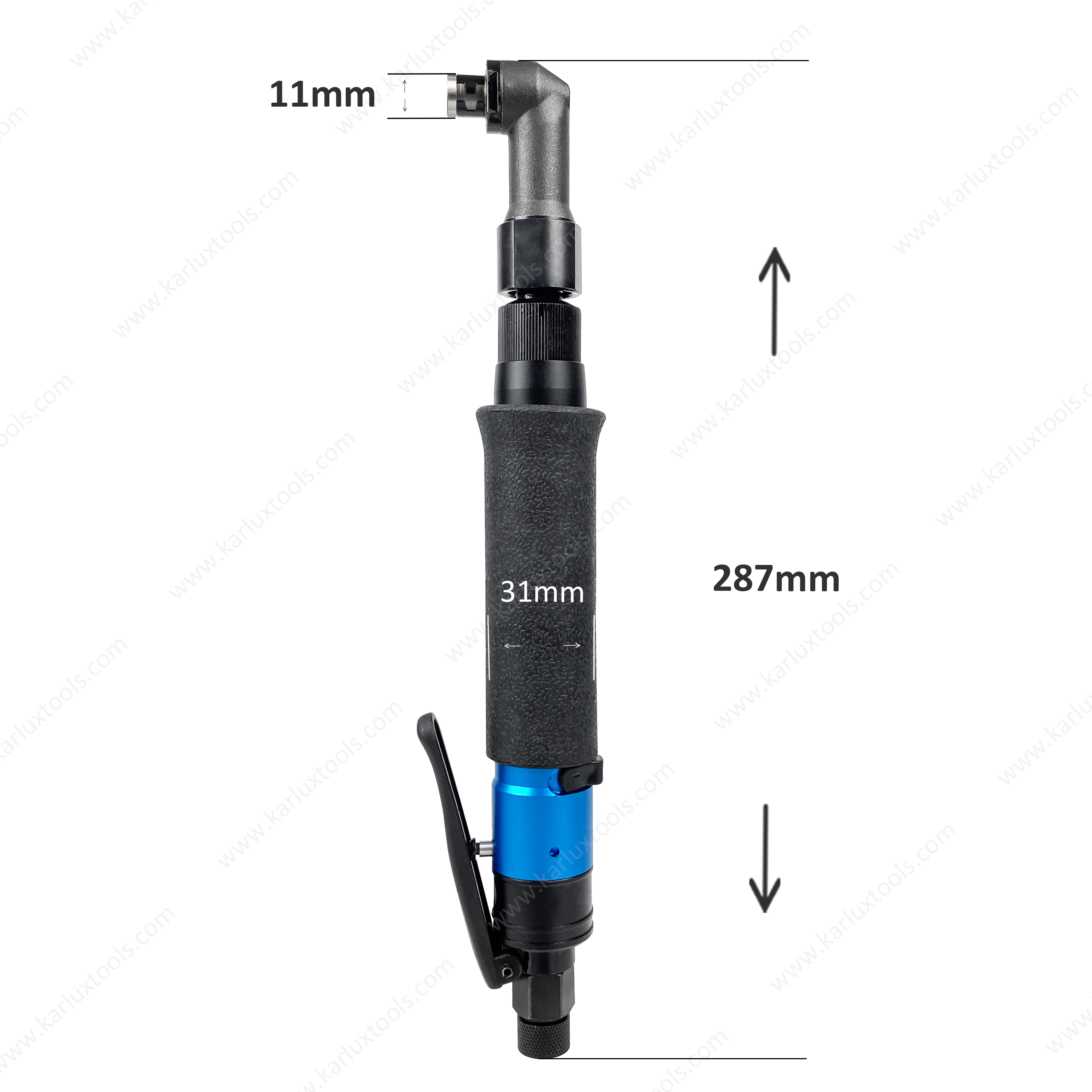 800Rpm Torque Range 8-40Kgf-Cm Pneumatic Screwdriver Assembly Tool Air Shut Off Screwdriver Torque-adjustable Angle Air Screwdriver