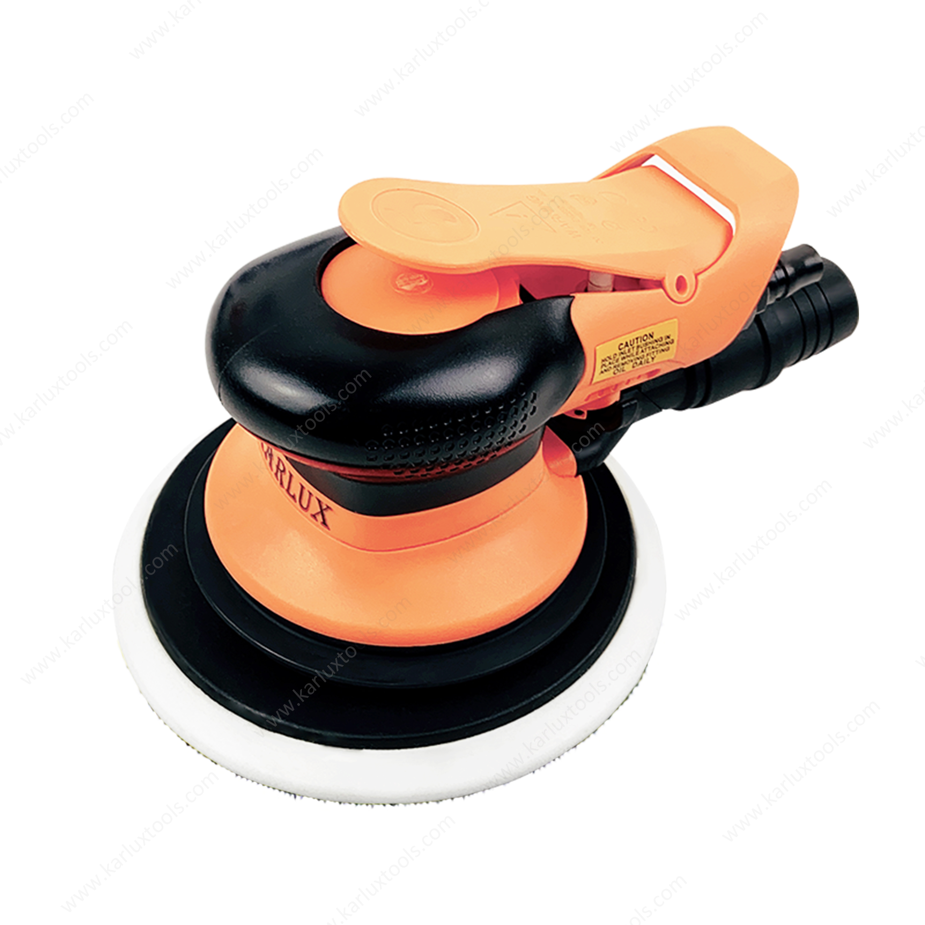 Air Sander 6inch (150mm) Orbit 2.5/5.0.8.0mm Central Vacuum 12,000RPM