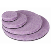 Wool Buffing Pad 1/2/3/4/5/6/7/8/9inch Flat Fabric Back & Short Wool