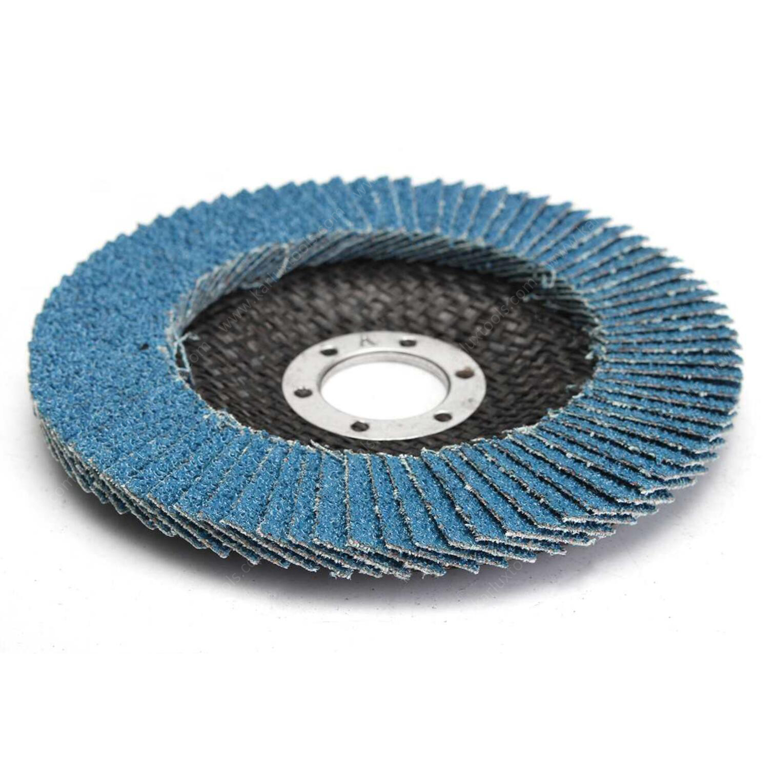  Premium zirconium oxide grain with X weight 100% cotton cloth 100*15/100 * 16/115 * 22/125 * 22mm P36-120 Blue Abrasive Flap Disc