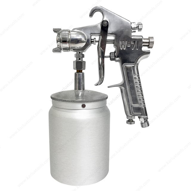W71-S 600ml Siphon Feeding Type Air Paint Sprayer Automotive Refinishing Painting Tools Pneumatic Spray Gun air Paint Spray Gun