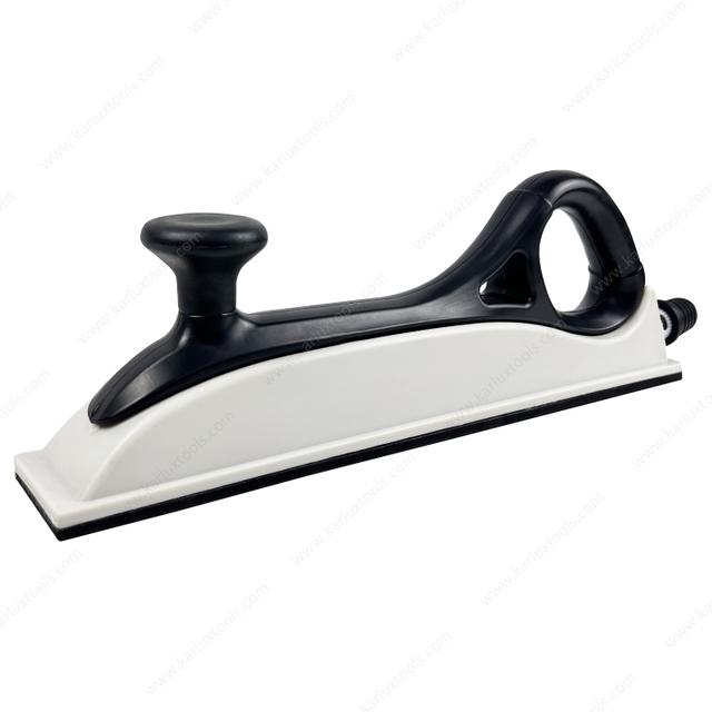 70x420mm Hand Sanding Block with Vacuum Hook & Loop Backing ABS Body Dust-Free Sanding Tool for Automotive Paint Prep