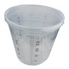 Disposable Paint Mixing Cups with Scale 4200ml