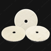 5inch 125mm Trapezoid Flat Grid or Stripe Surface Wool Pad Buffing Pad Japanese Wool Polishing Pad for Dual Action RO GA Polisher