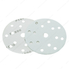 3inch 75mm Multihole Grit P320-3000 Open Coat Sanding Paper Soft TPU Film Sandpaper Disc for High-precision Grinding