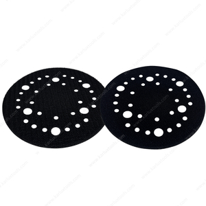 Pad Saver Disc 5inch (125mm) 33 Holes Round Hook and Loop Protector Pad Soft Velcro Pad Saver for Sanding Pad