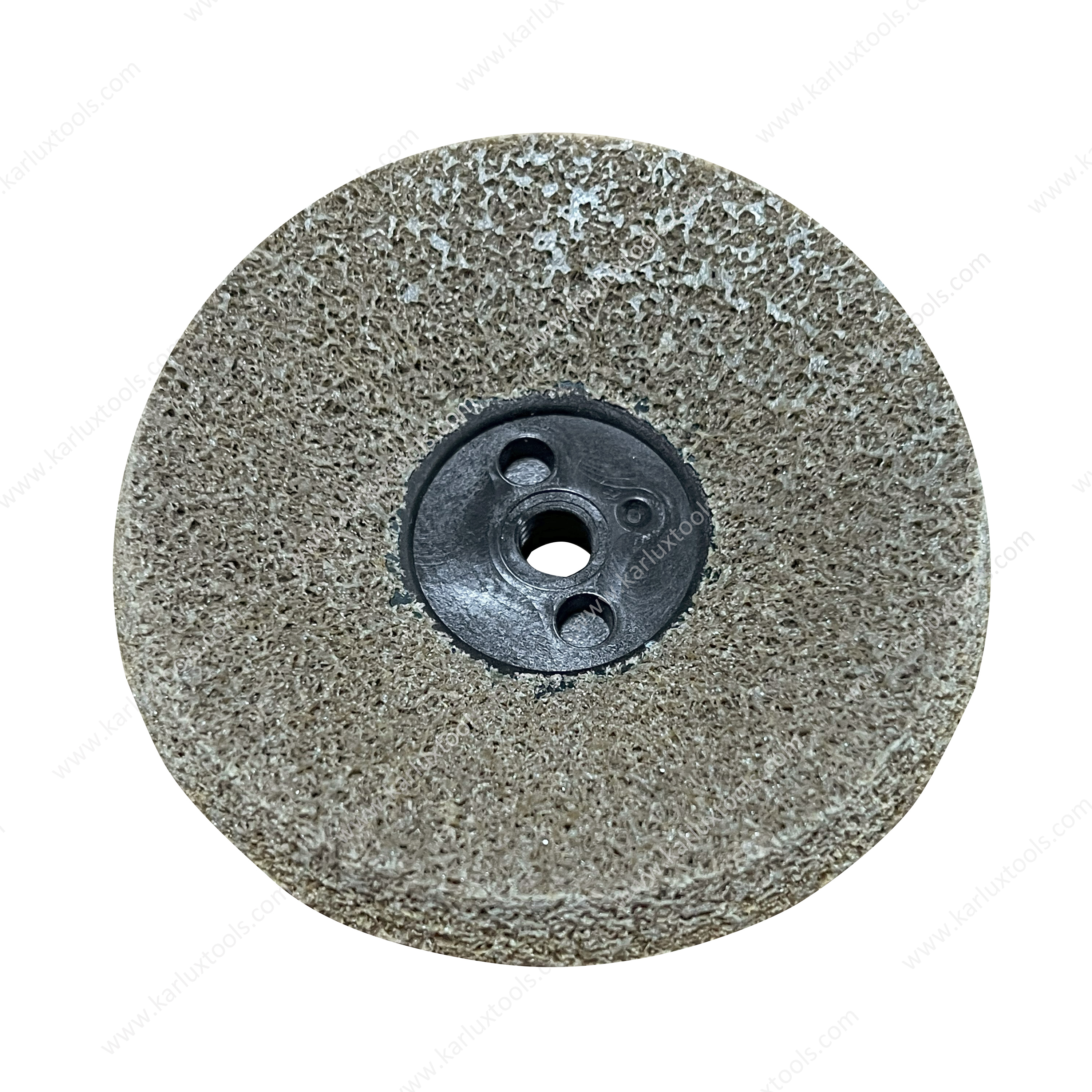94mm Brown Coarse Nylon Fiber Polishing Wheel Grinder Sanding Disc Scouring Pad Buffing Sanding Wheel for Angle Grinder