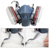 Half Face Gas Mask Facepiece Spray Painting Respirator Safety Suit Quick Latch Respirator With Replaceable Filters