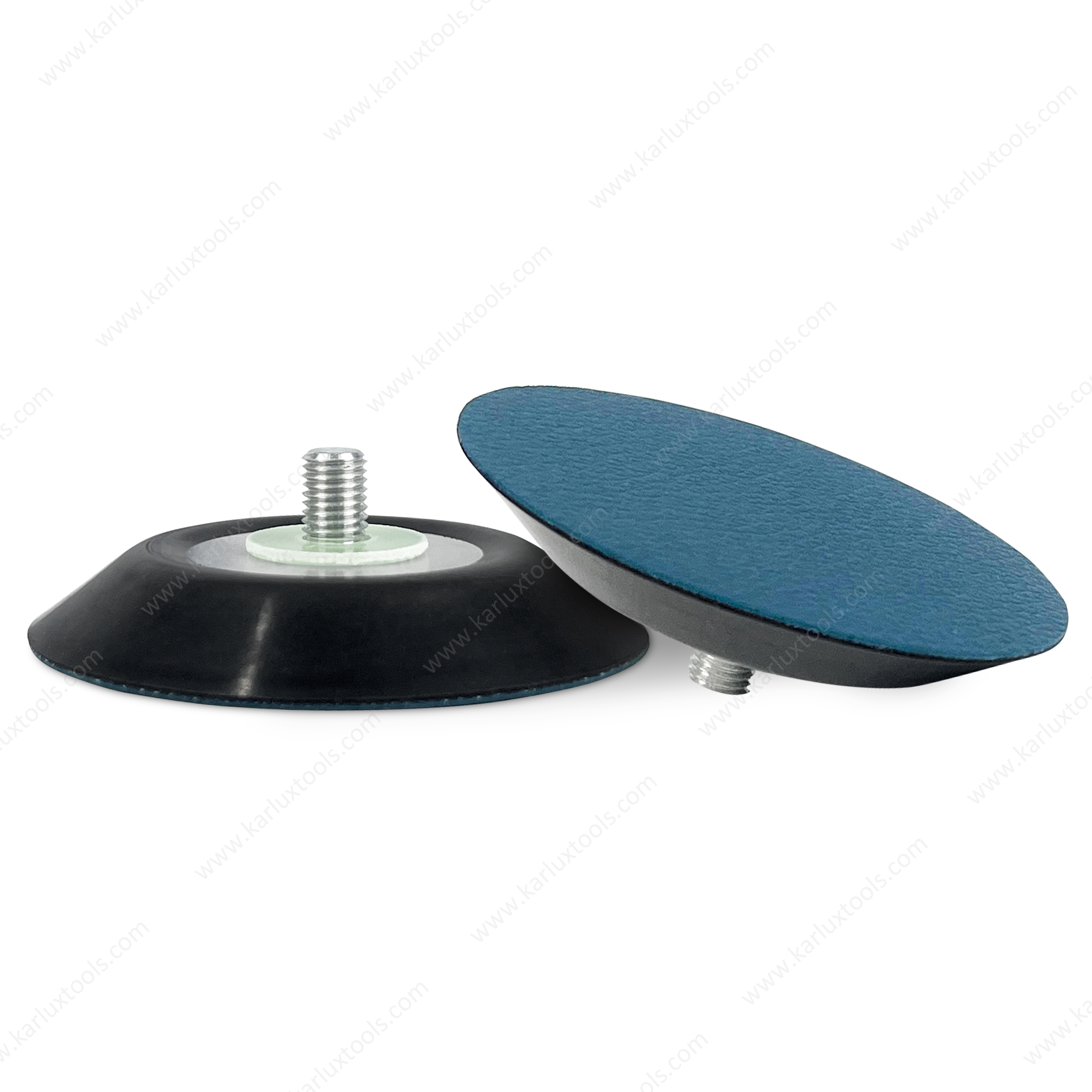 3Inch 75mm Dual-Action Leather Sander Pad Fastener Flexible Backing Plate 3" Polishing Pad with 5/16" M6 Threads