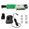 CBRWG3841212V-C Cordless Ratchet Wrench 12V 2000mAh 200rpm Hex Bore 3/8'' Bolt Size M10 Max Torque 41N.m