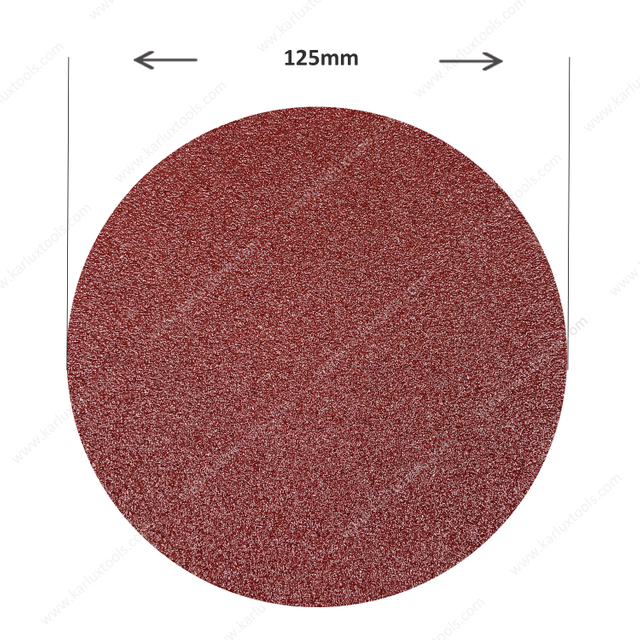 5inch 125mm Red Sandpaper Sanding Paper Abrasive Paper Multi Grit Sandpaper