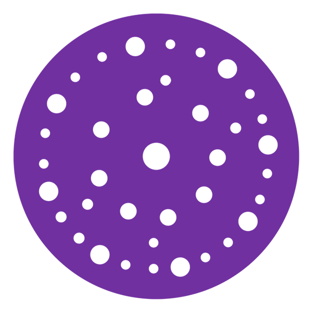 Aluminium Oxide with Ceramic P40-2000 Purple Abrasive Sanding Disc 6inch (150mm) Velcro or PSA with No/6/6+1/8+1/8+6+1/8+8+1/Cyclone Hole