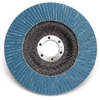  Premium zirconium oxide grain with X weight 100% cotton cloth 100*15/100 * 16/115 * 22/125 * 22mm P36-120 Blue Abrasive Flap Disc