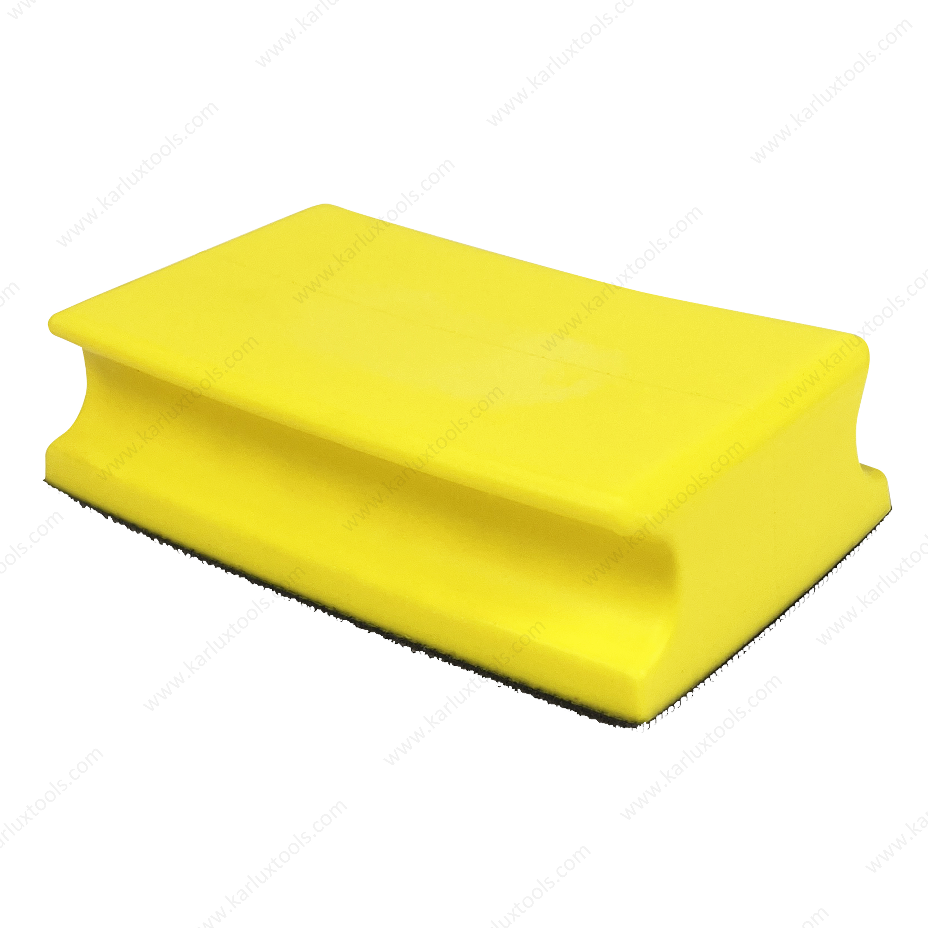 70x120mm Hook Loop Discs Backing Plate Yellow Blocks Pad Mouse Round Tack Foam Hand Sanding Block