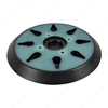 5inch (125mm) 8+4 Hole Round Black PU Hook And Loop Backing Pad Sander Backing Pad Replacement Pad Sanding Pads for Polishing Buffing Sander