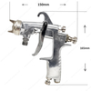 W-101-P 0.8/1.0/1.3/1.5mm Nozzle Industrial Pressure Feed Paint Sprayer Pneumatic HVLP Spray Gun for Automotive Furniture Car