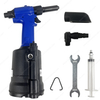 8.0mm Hem Lock 26,000N High Power Heavy Duty Pneumatic Rivet Gun Pneumatic Rivet Puller Hydraulic air Riveter