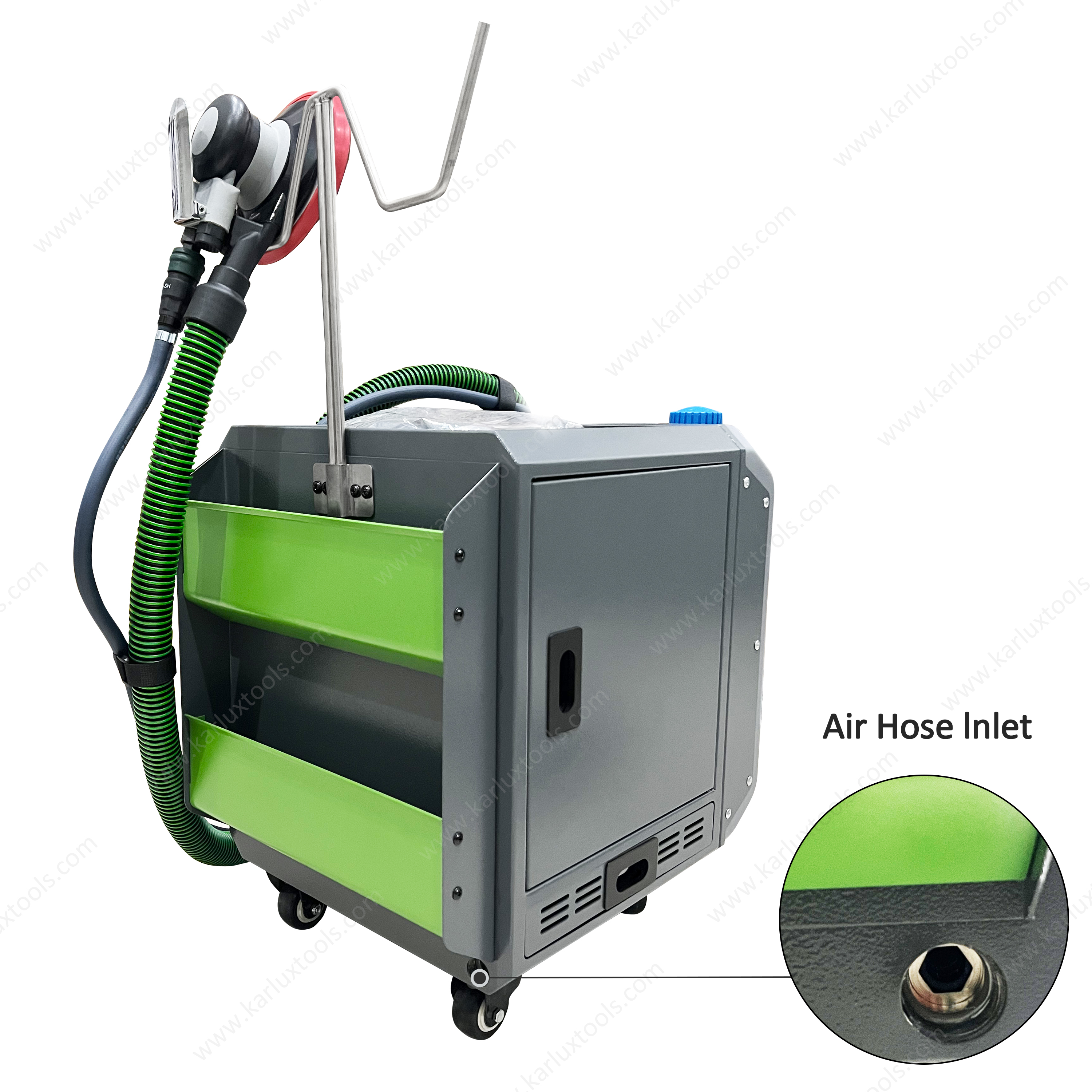 Compressed Air Driving Force Explosion-Proof Mobile Dry Sanding Machine Dust Collector