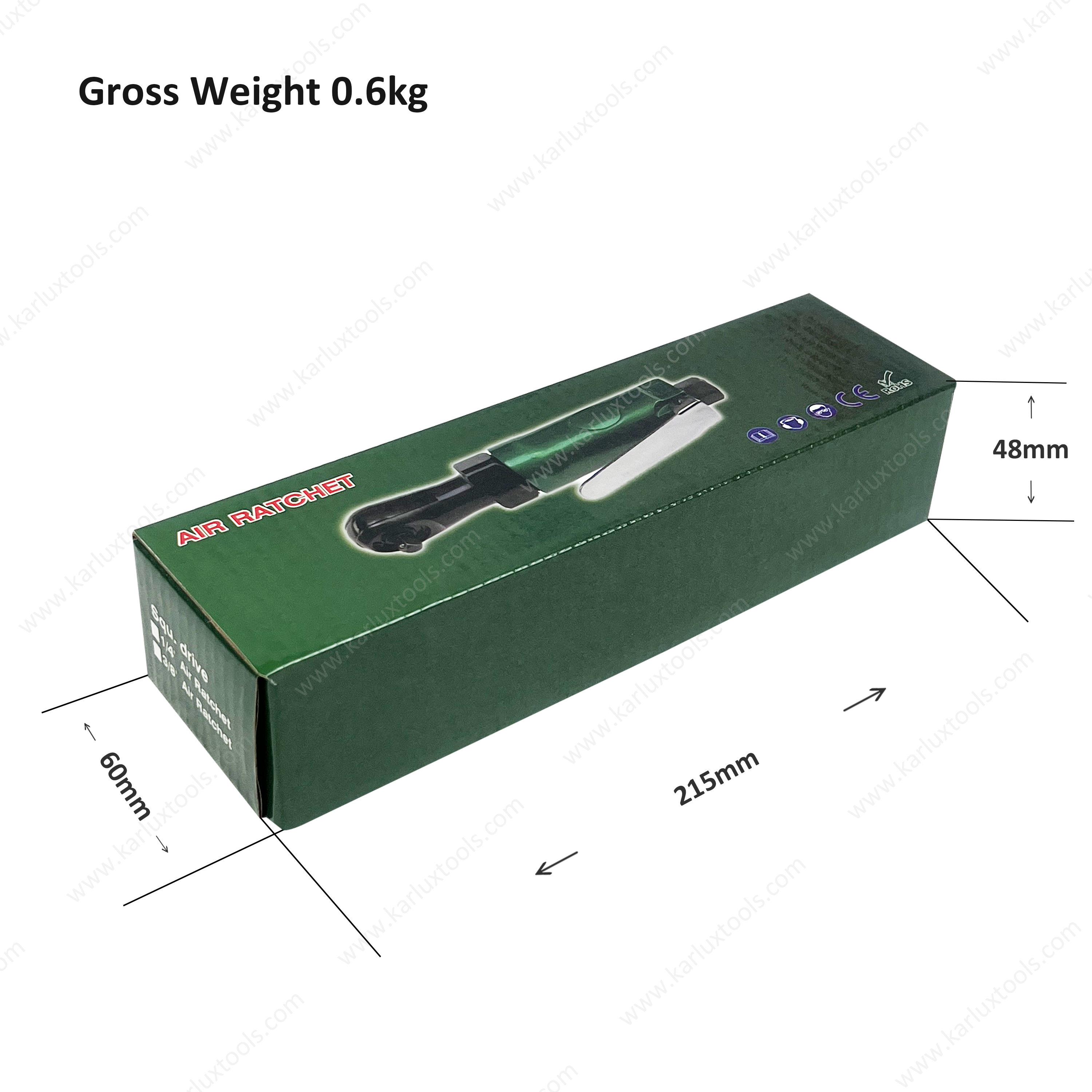 27N.m Max Torsion Professional Ratchet Wrench Air Wrench