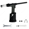 Rivet 3.2-4.8mm Extended Pneumatic Rivet Gun Long Barrel Air Hydraulic Riveter For Narrow Space