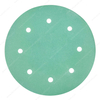 8inch 8 Holes Grit P40-3000 Green Film Sanding Disks Paper Sandpaper Disc