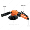 5inch 10900Rpm Heavy Duty Industrial Pneumatic Air Angle Grinder with Male Spindle