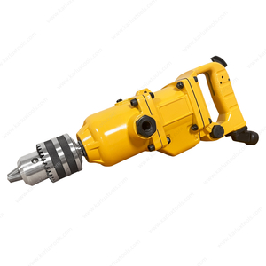 1000 Rpm Tapper Type Heavy Duty Pneumatic Drill Gun Straight Reversible Air Drill