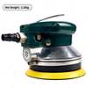 5Inch Non-Vacuum 5mm Orbit Industrial Pneumatic Random Orbital Palm Sander for Auto Body Wood Metal Surface Grinding & Finishing