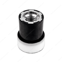 1inch (25mm) Polishing Pad 15mm Medium Soft PU Foam M10/M14/M16/5/8" Thread Hook & Loop & PSA Backing Buffing Pad for Car Polishing & Detailing