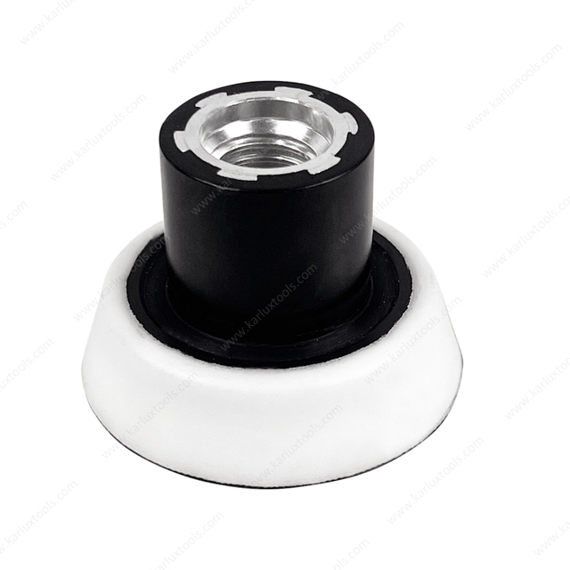 2inch (50mm) Polishing Pad 15mm Medium Soft PU Foam M10/M14/M16/5/8" Thread Hook & Loop & PSA Backing Buffing Pad for Car Polishing & Detailing