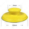 6 Inch Round PU Foam Backing Plate Manual Sander Hand Sanding Blocks