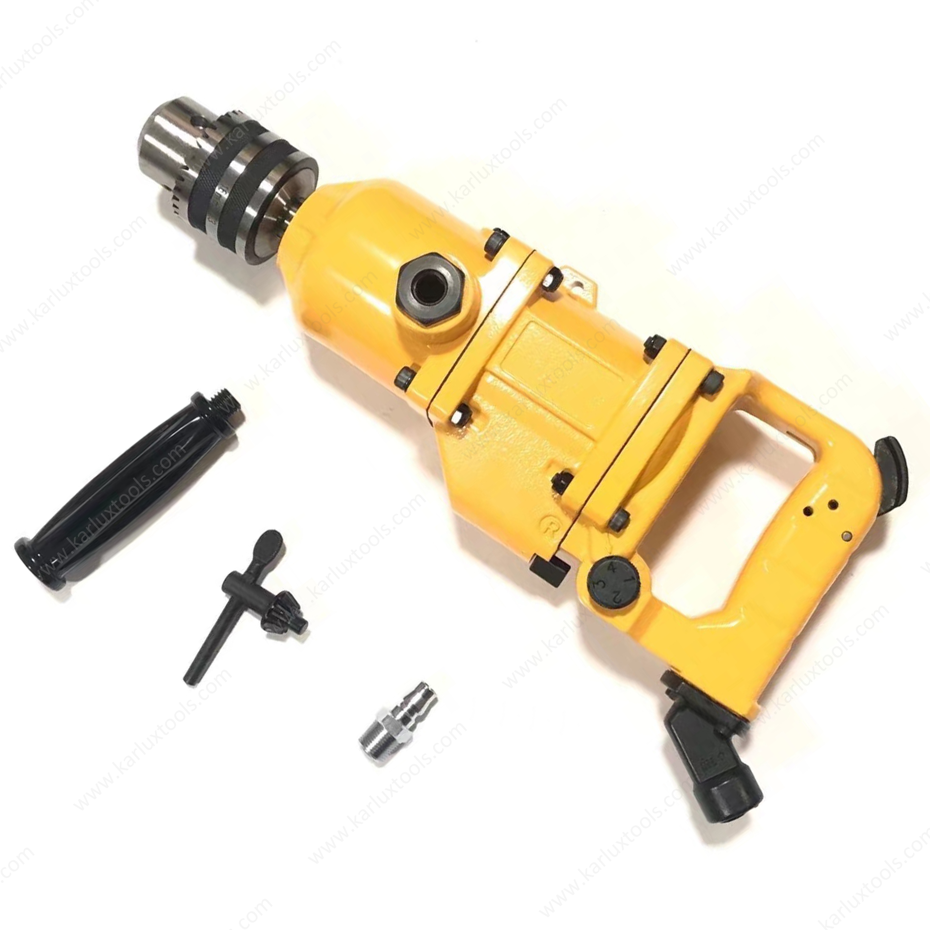 1000RPM Air Drill Pneumatic Drill Gun Driller