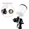 600ml HVLP LVMP 1.2,1.3,1.4mm Aluminium-Alloy Gun Body Industrial Grade Automotive Pneumatic Paint Sprayer Air Spray Gun