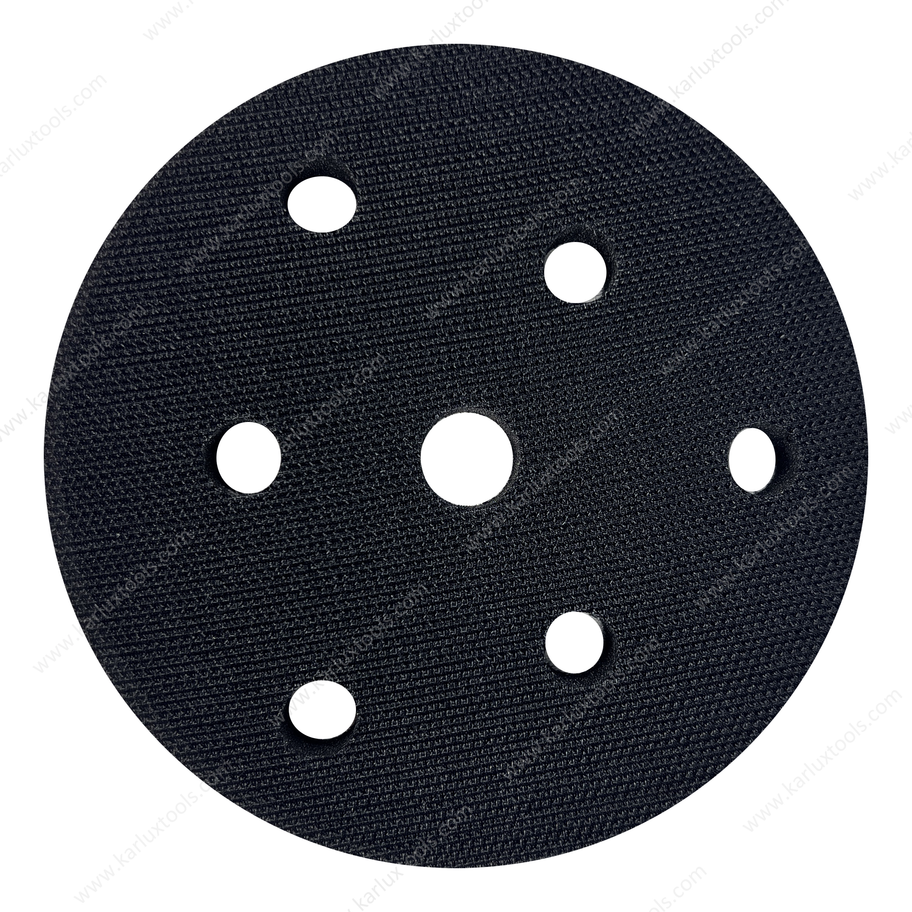 5inch 125mm 7 Holes Round Hook and Loop Sponge Cushion Soft Foam Sanding Interface Pad