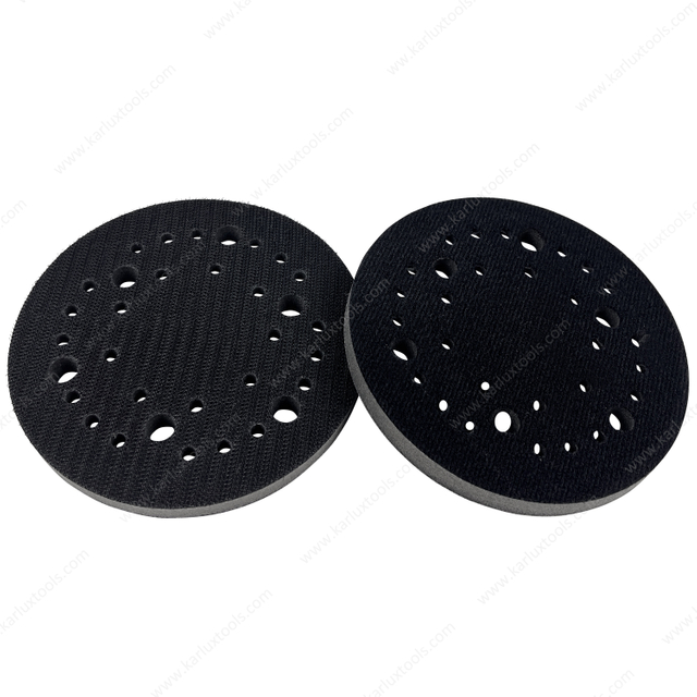 5inch 125mm 33Holes Round Hook and Loop Sponge Cushion Buffer Backing Pad Foam Soft Sanding Interface Pad