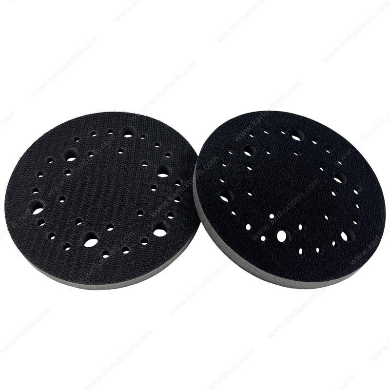 5inch 125mm 33Holes Round Hook and Loop Sponge Cushion Buffer Backing Pad Foam Soft Sanding Interface Pad