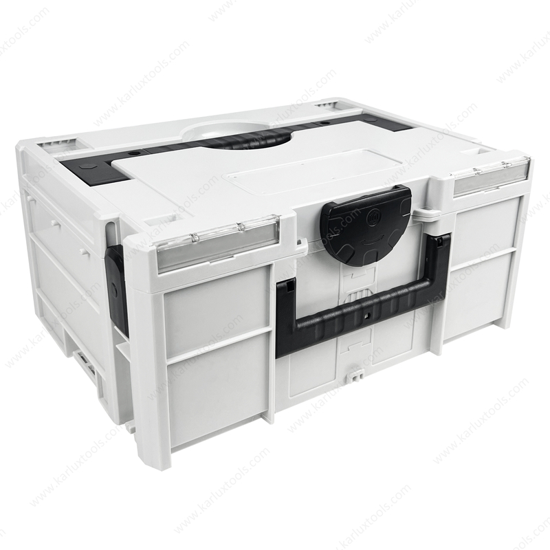 40x30x18cm Workshop Waterproof Dustproof Stackable Modular Tool Boxes System Systainer Storage Case for Tool Protection