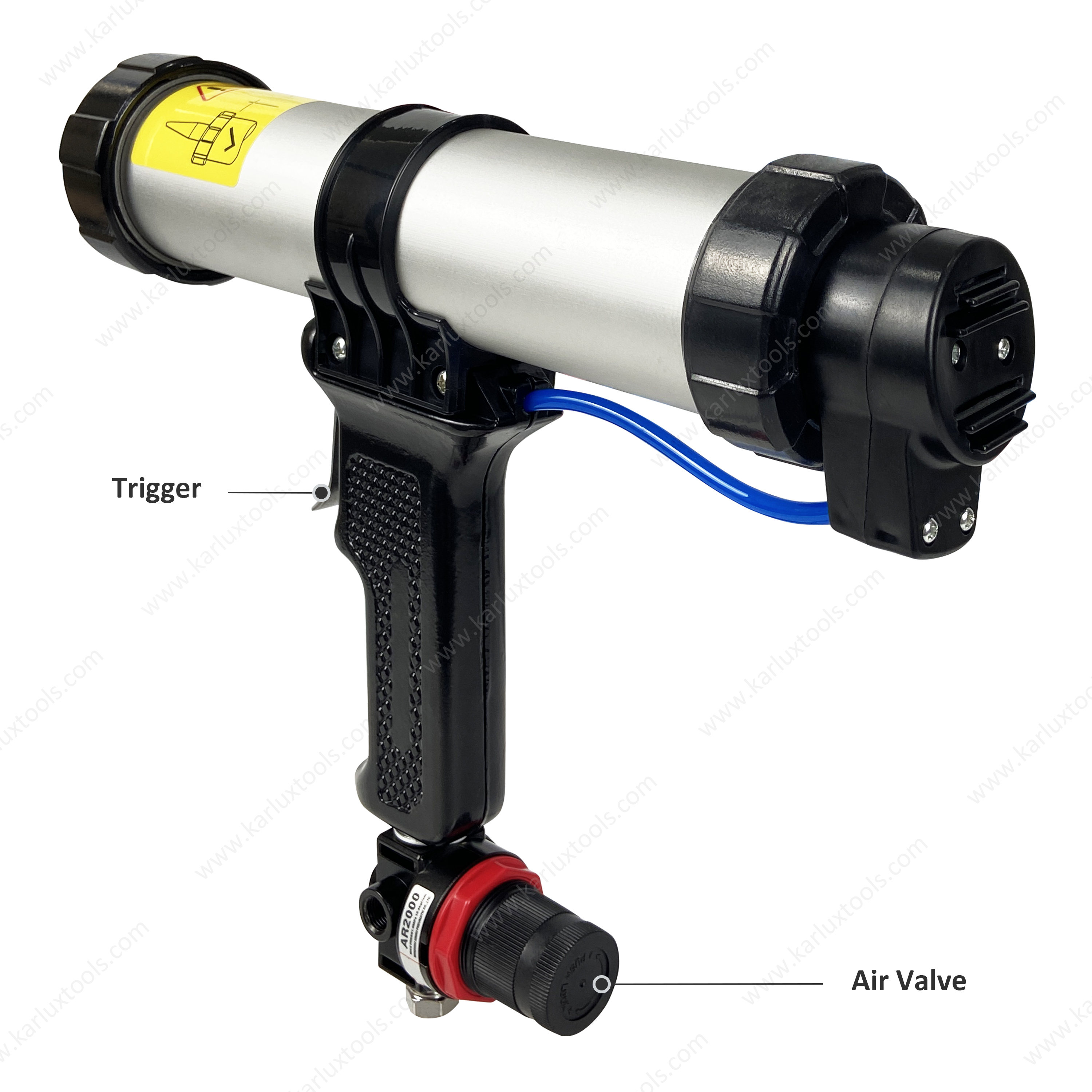 310Ml Air Power Sealant Caulk Gun Air Caulking Gun