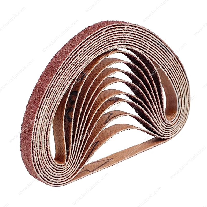 10x330mm P40-1000 Grits Grinding Sand Paper Sandpaper Aluminum Oxide Circular Sanding Belts for Belt Sander