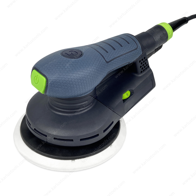 6Inch 150mm Orbit 5Mm 10000 Rpm Central Vacuum 400W Brushless Motor Dustless Sander Electric Orbital Sander