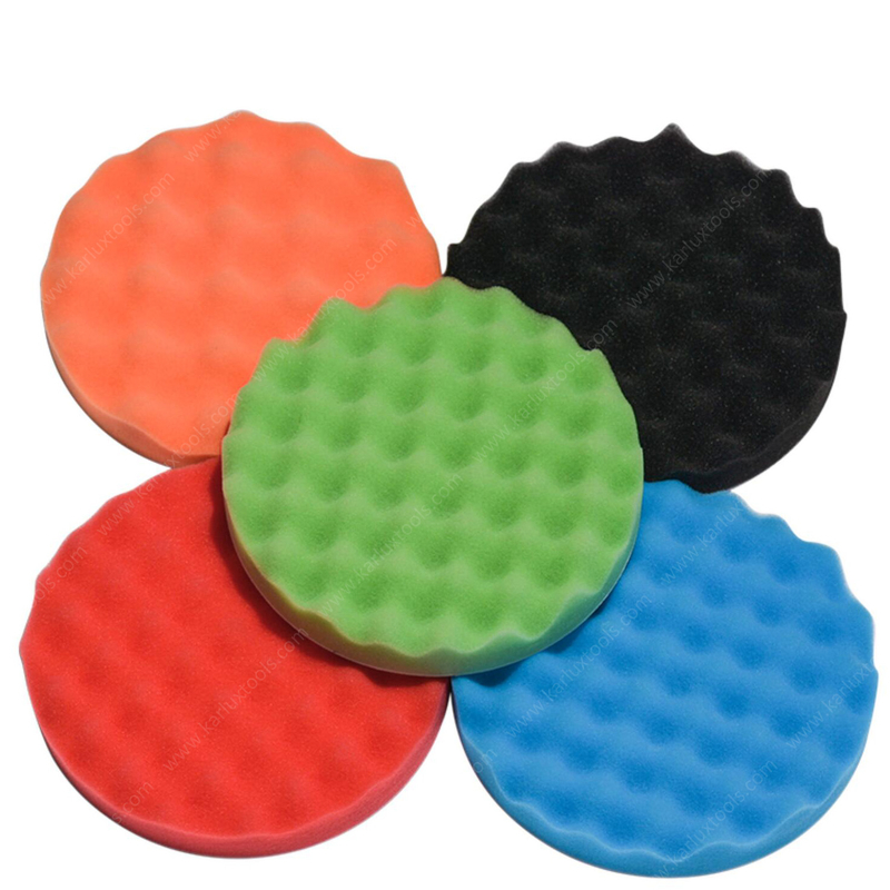 Foam Pad Sponge Pad 1/2/3/4/5/6/7/8/9inch Grain Coarse Medium Fine