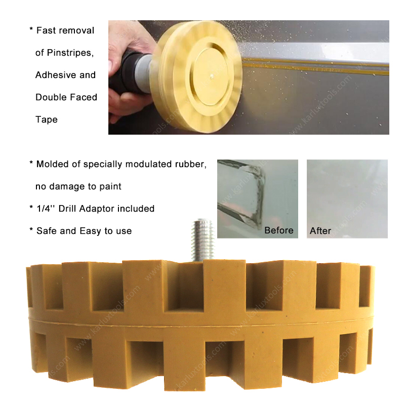 Resin Erasing Wheel 4inch (100mm) Thickness 25mm with 5/16'' Thread